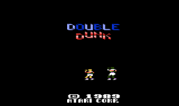Double Dunk Title Screen